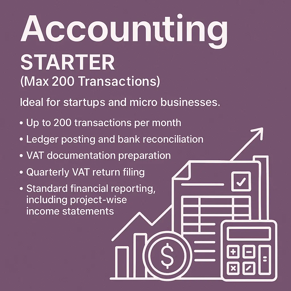 Monthly Accounting Package
