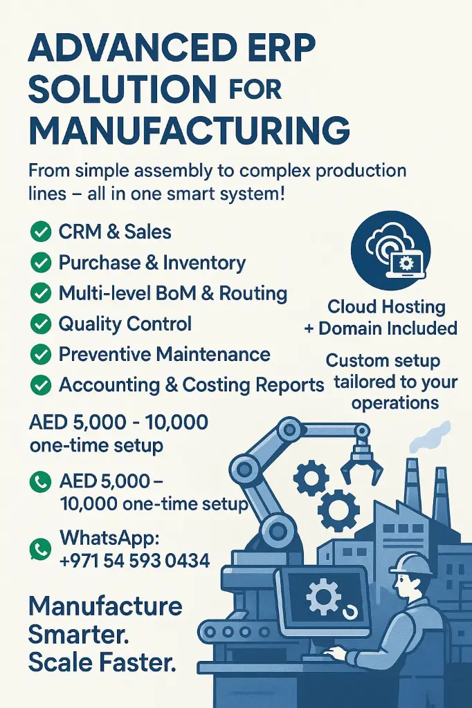 Monthly Accounting for Manufacturing 
